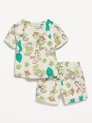 Disney© Henley T-Shirt and Shorts Set for Baby | Old Navy | Old Navy (US)