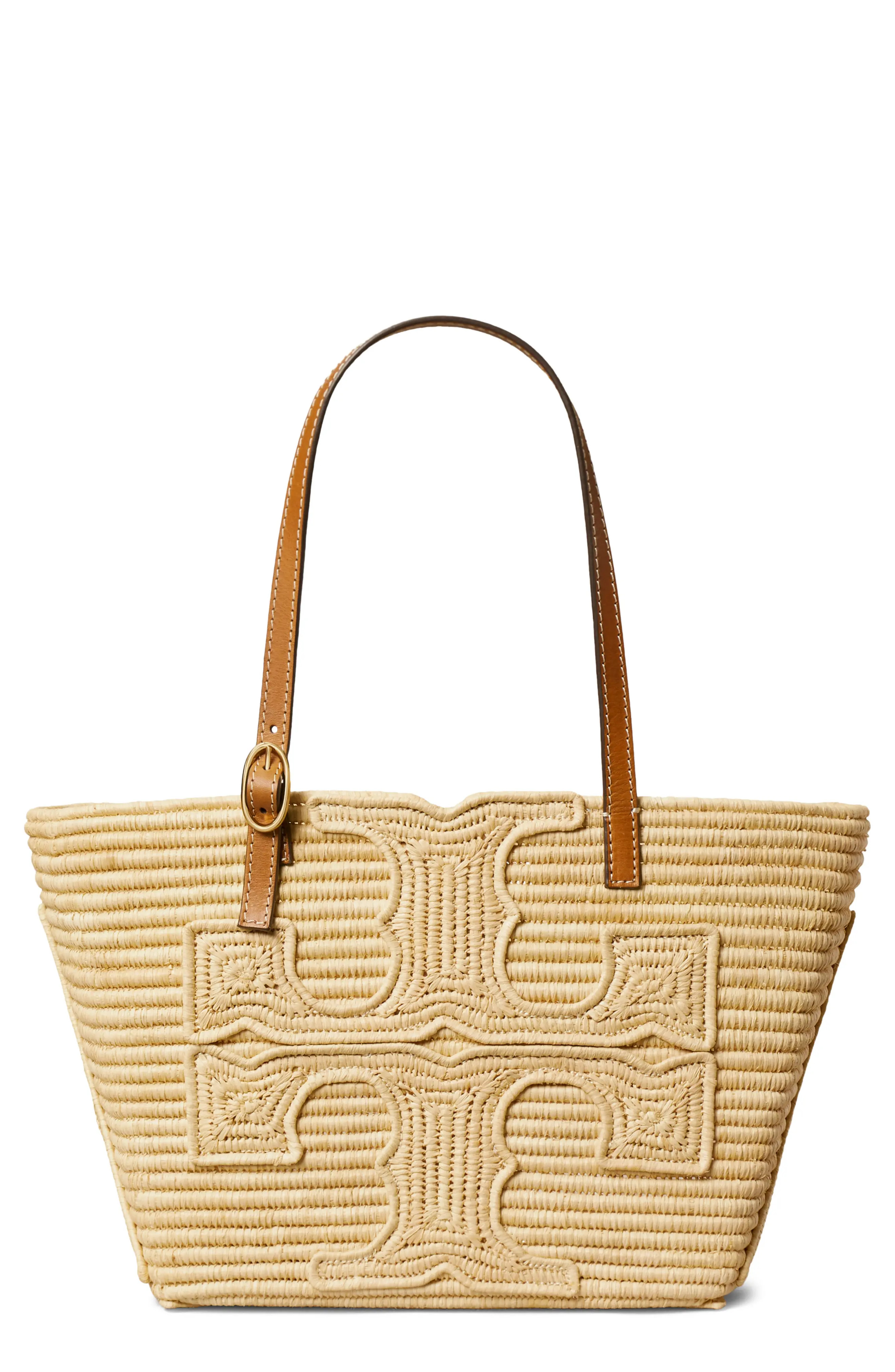 Ella Small Structure Straw Tote (Women) | Nordstrom | Nordstrom