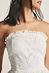 Forever That Girl Ruffle Tube Mini Dress | Anthropologie (US)