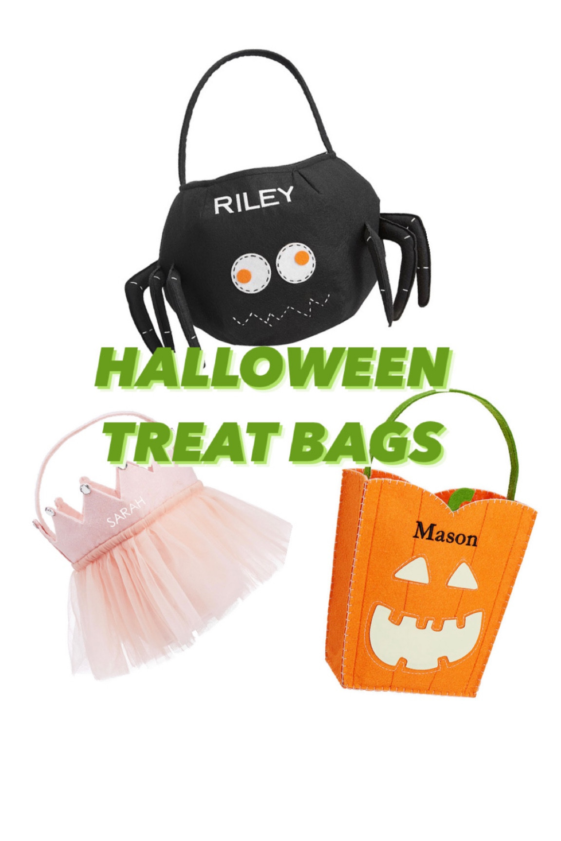 Monogram Treat Bags