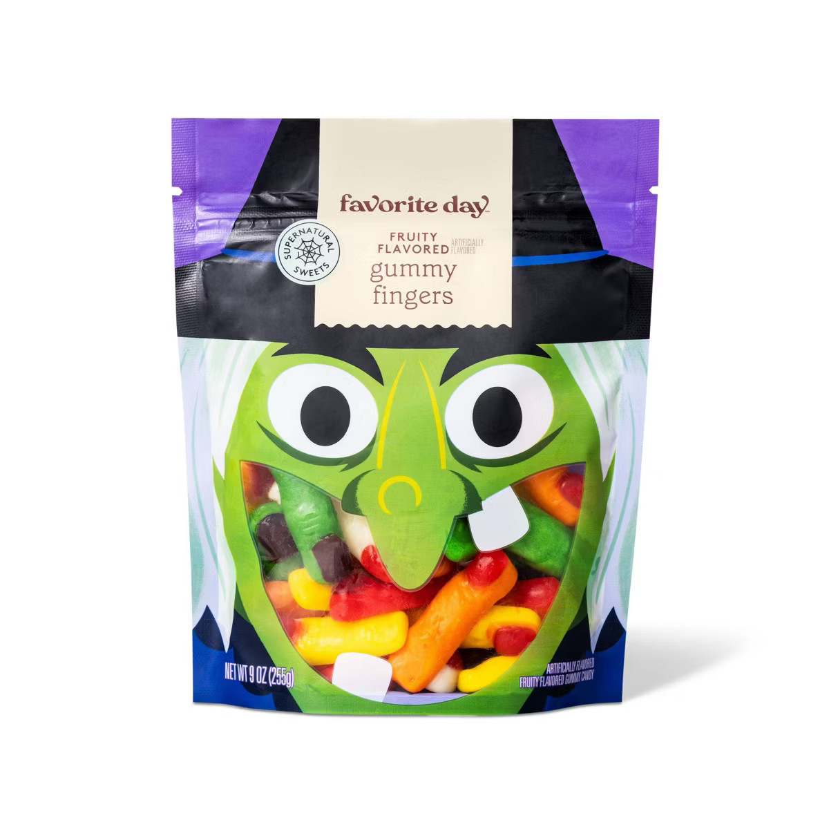 Halloween Fruity Flavored Gummy Fingers - 9oz - Favorite Day™ | Target