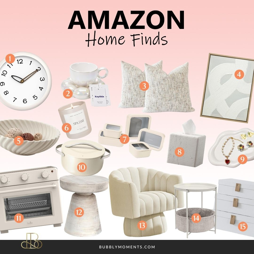 Refresh your space with these Color of the Year Home Finds from Amazon ✨ If you love staying on top of home trends, these pieces are an easy way to update your space with a modern, on-trend feel. From stylish décor accents to practical everyday home essentials, these finds make it simple to bring the Color of the Year into your home without a full makeover. I love how these tones add warmth, depth, and personality while still blending beautifully with neutrals and existing décor. Perfect for the living room, bedroom, kitchen, or home office, these pieces help create a cohesive and elevated look. Save this post for home inspiration, tap to shop your favourites, and give your space a fresh, stylish update you’ll love all year long. 🏡✨
#LTKHome #LTKFindsUnder100 #LTKFindsUnder50 #HomeFinds #AmazonHome #HomeDecor #InteriorTrends #ColorOfTheYear #HomeInspo #InteriorInspo #DecorInspo #ModernHome #TrendingHome #HomeRefresh #StyledHome #CozyHome #DesignInspo #DreamHome 

 