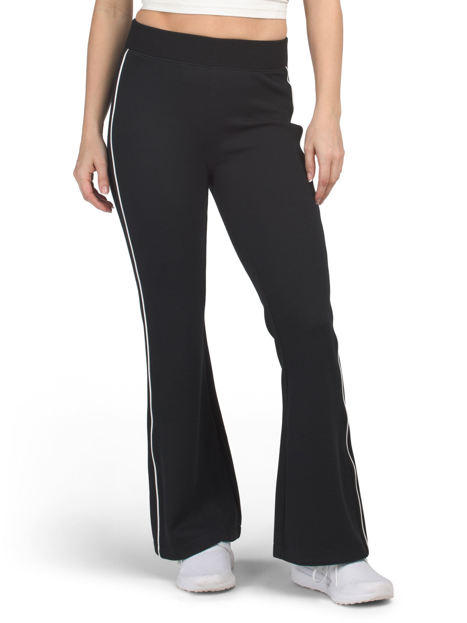 Air Pique Knit Flare Leg Track Pants | Workout Bottoms | Marshalls | Marshalls