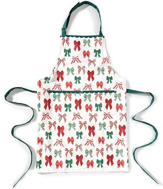 Southern Living Christmas Collection Bow Apron | Dillard's | Dillard's