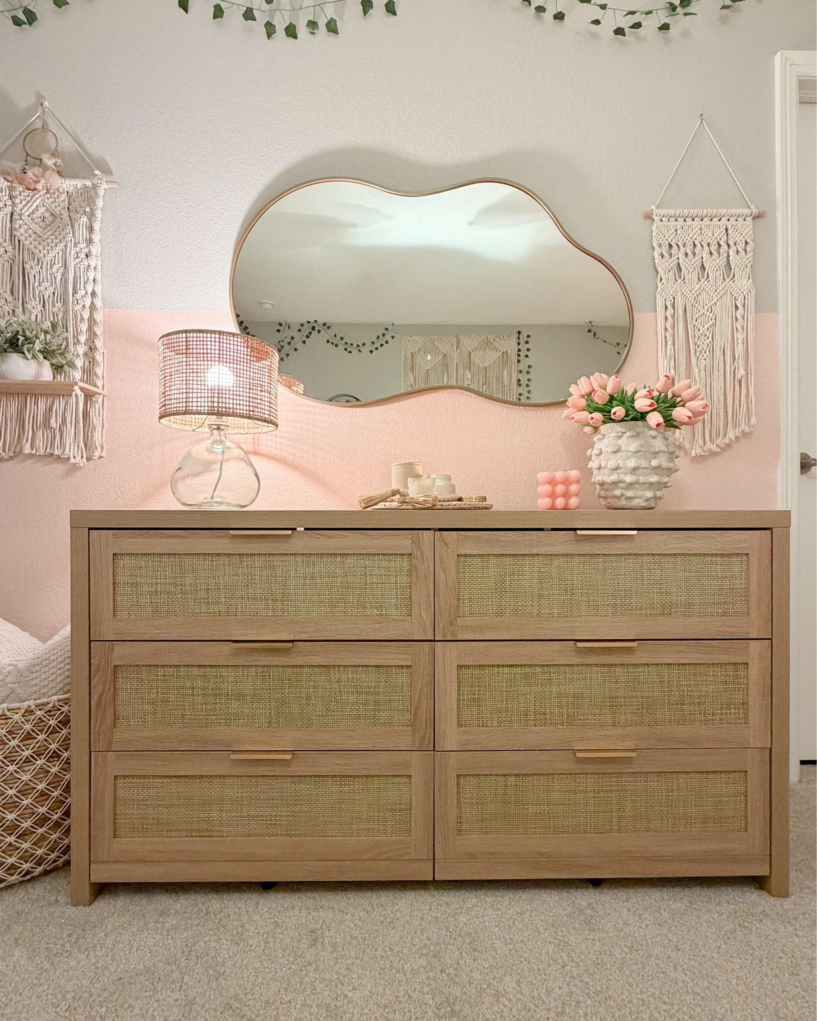 New dresser and mirror from Amazon!  

#LTKCyberWeek #LTKHome