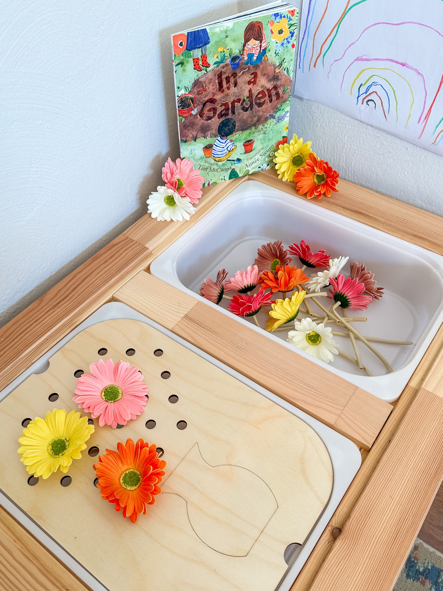 Spring flower bouquet sensory table 🌸🌺🌼

#LTKfamily #LTKSeasonal #LTKkids