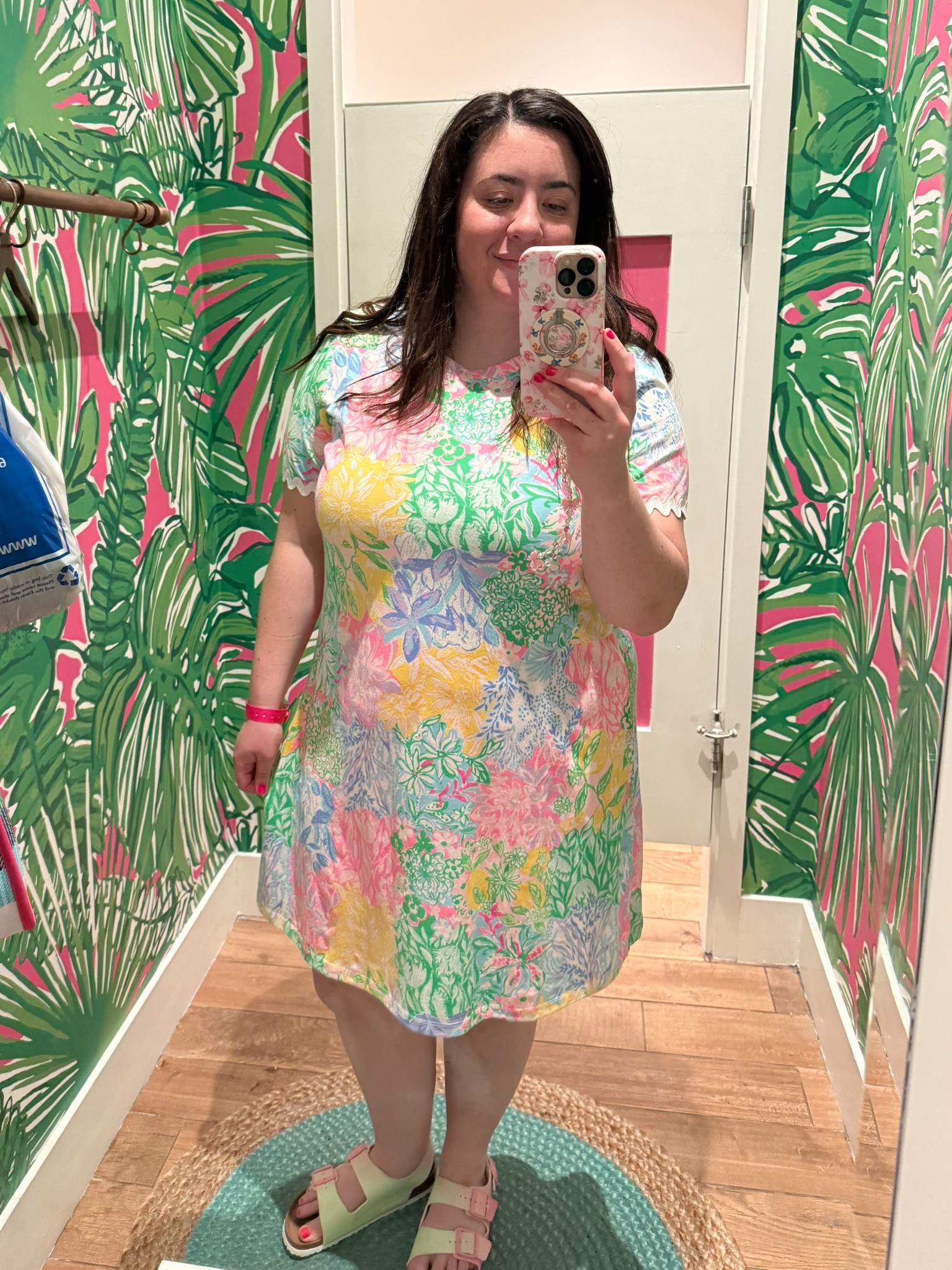 Lilly Pulitzer t-shirt dress with ric rac trim 

#LTKStyleTip #LTKSeasonal #LTKMidsize