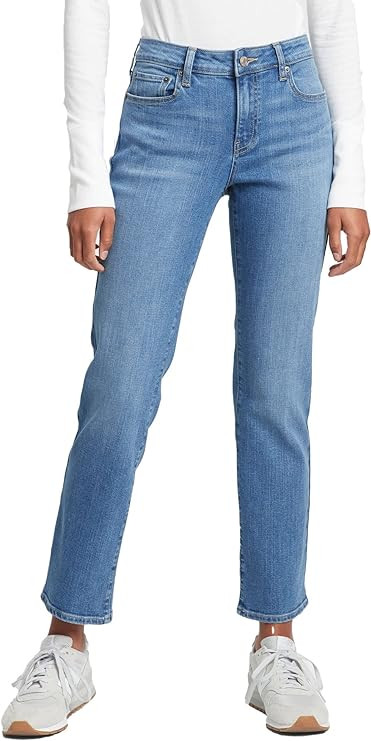 Gap Womens Classic Straight Fit Denim Jeans | Amazon (US)
