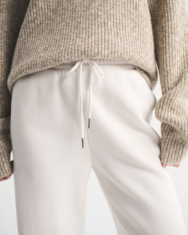 High Rise Sunday Wide Leg Sweatpant | Abercrombie & Fitch (US)