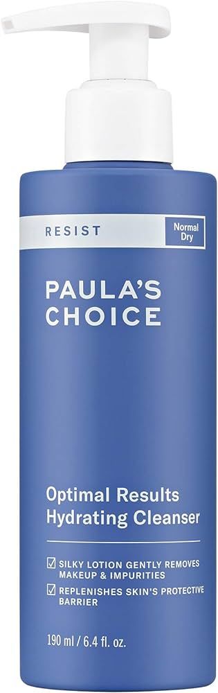 Paula's Choice RESIST Optimal Results Hydrating Cleanser, Green Tea & Chamomile, Anti-Aging Face ... | Amazon (US)
