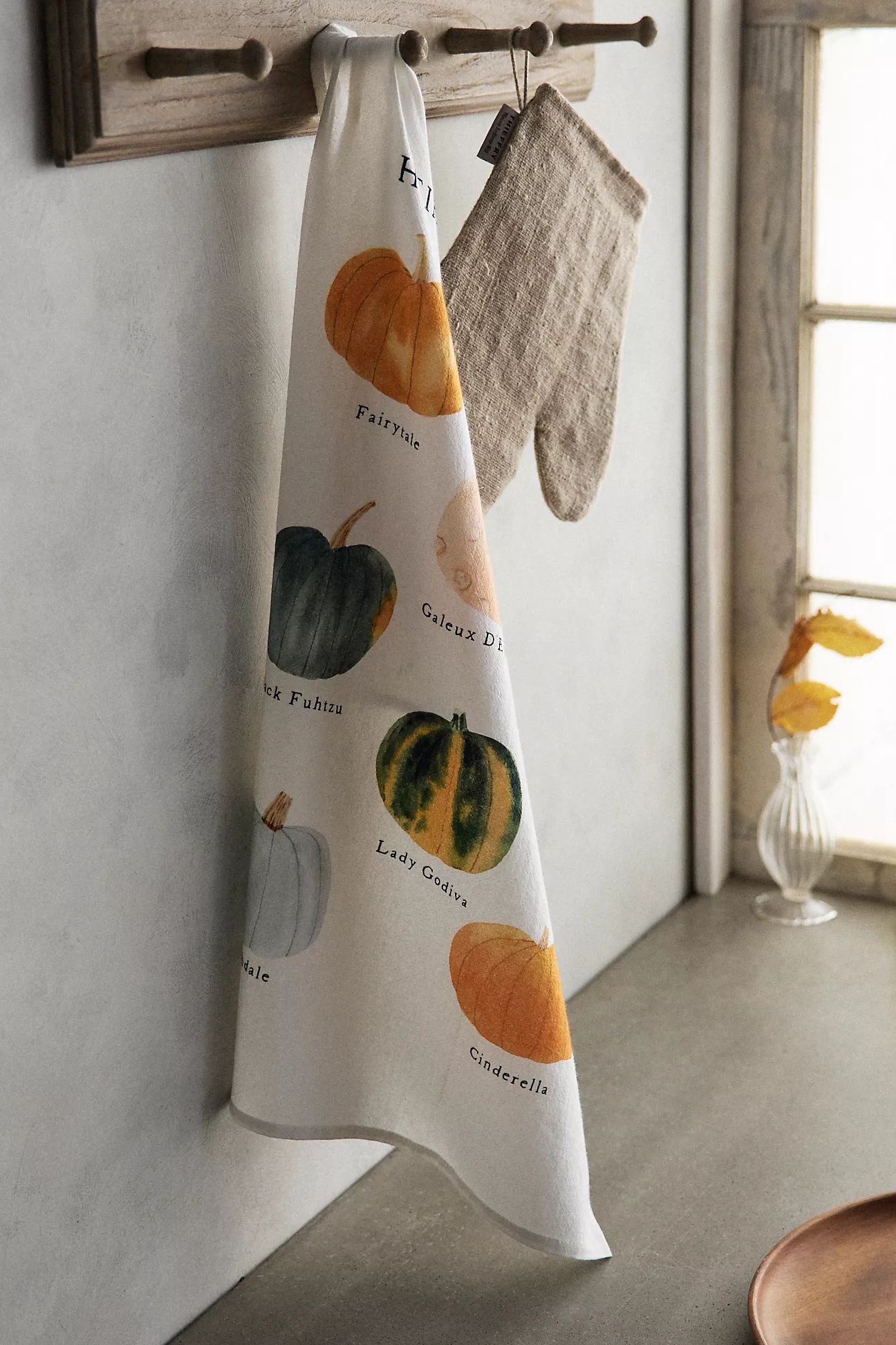 May We Fly Heirloom Pumpkins Dish Towel | Anthropologie (US)