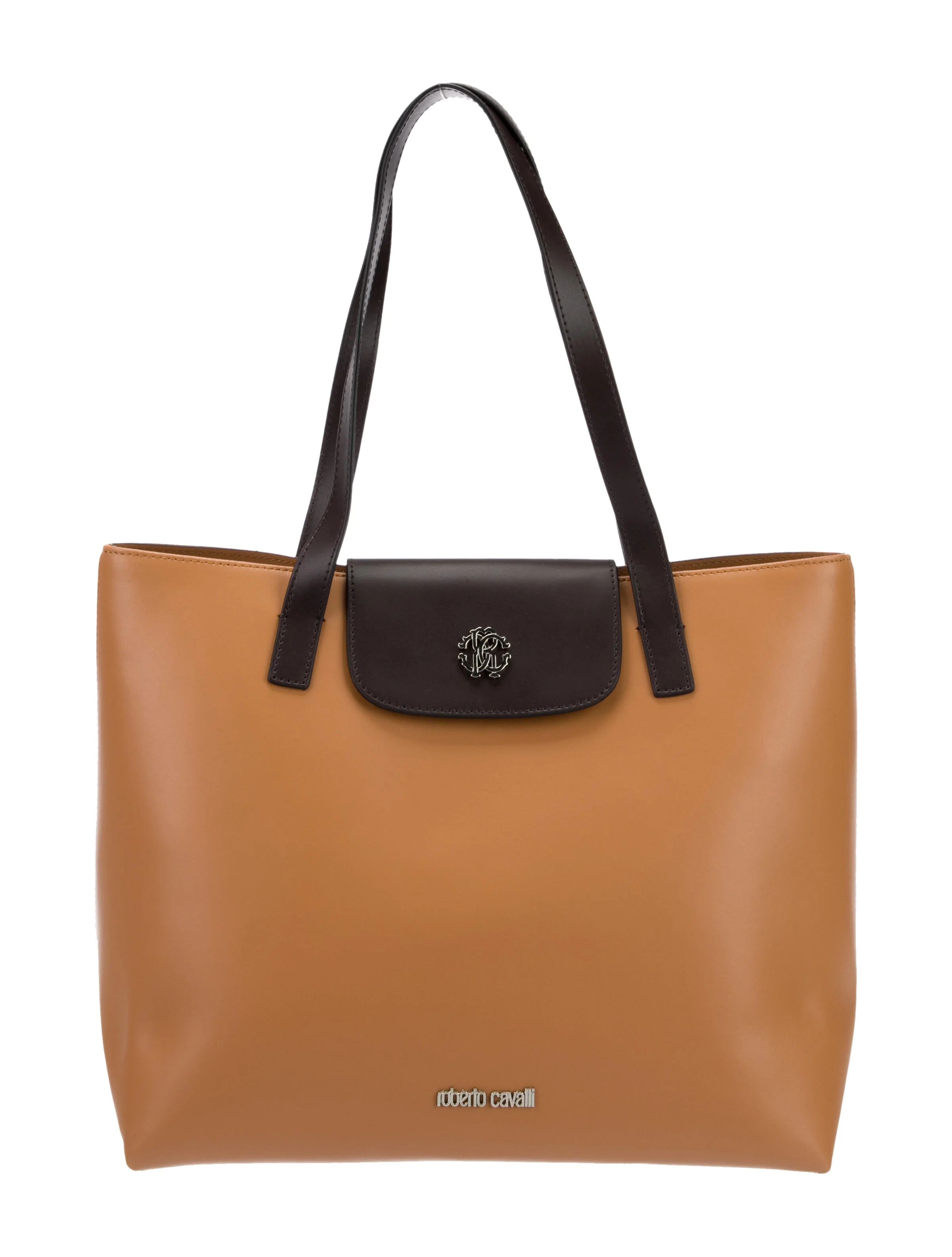 Two Toned Leather Tote Bag | The RealReal