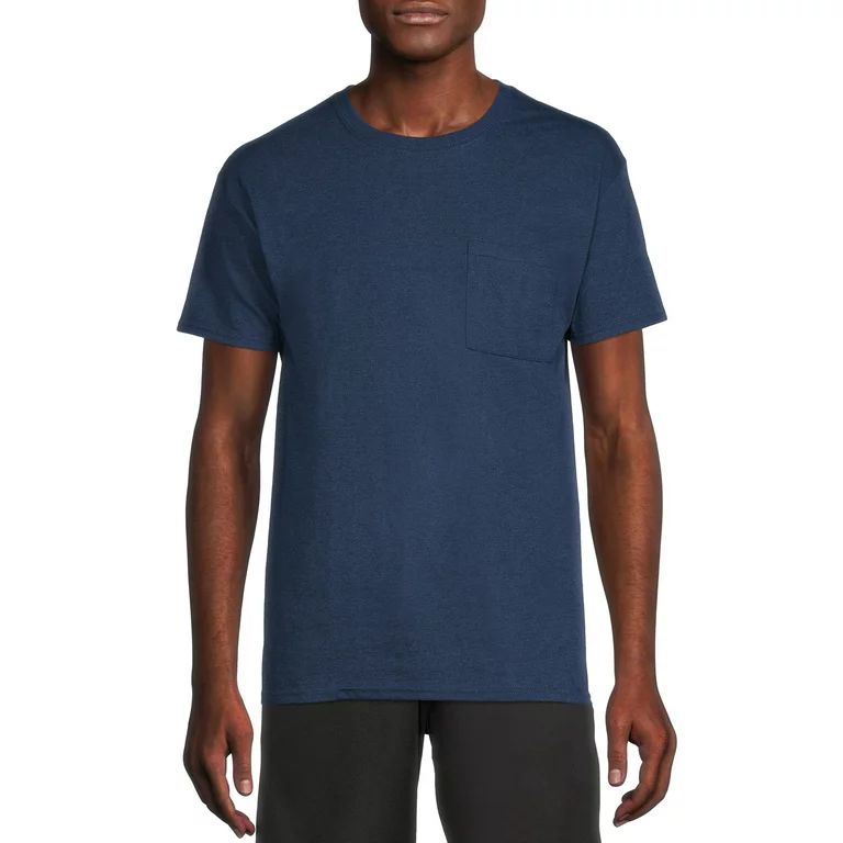 Athletic Works Men's and Big Men's Pocket T-Shirt, Sizes S-4XL | Walmart (US)