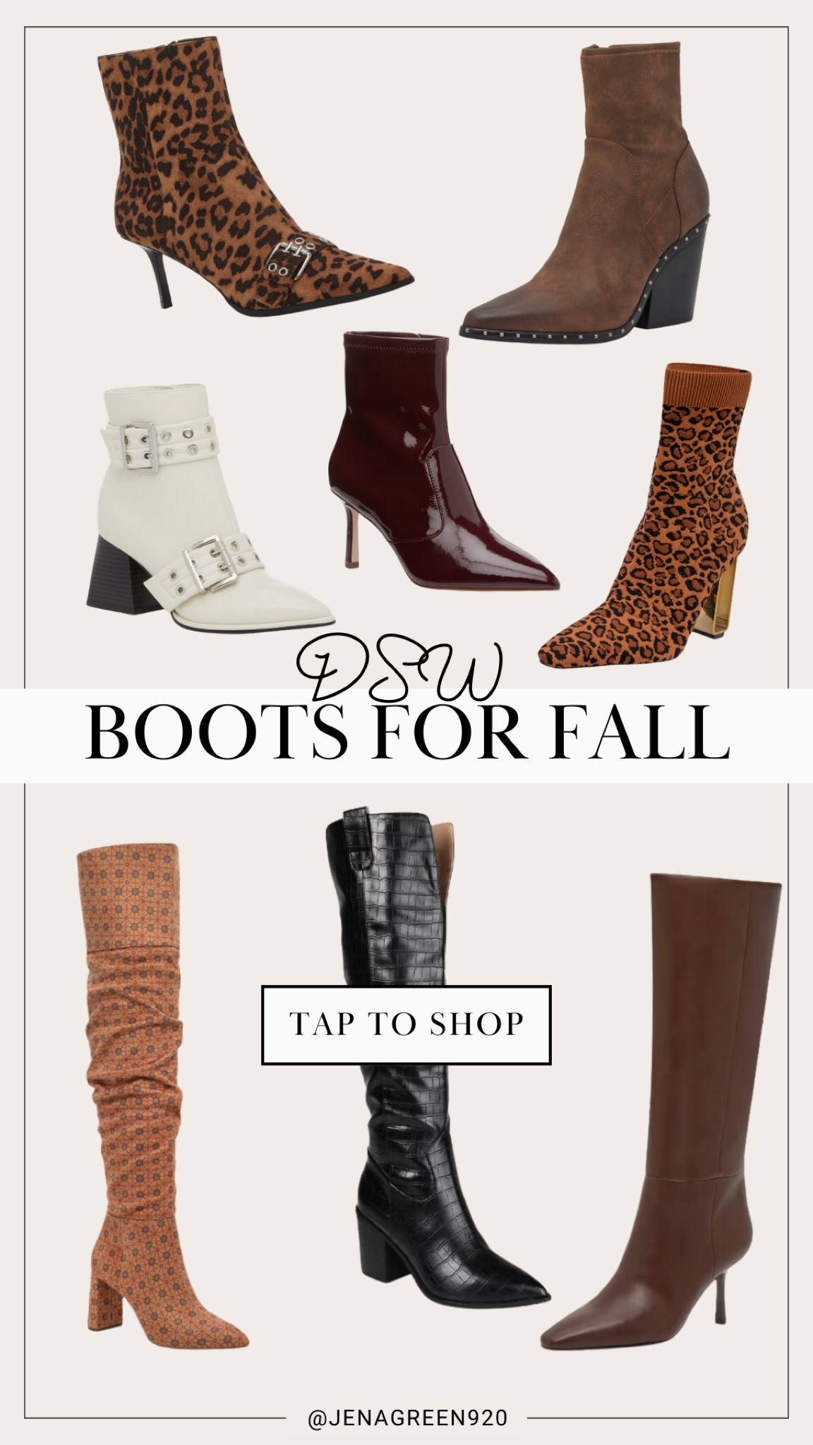 DSW Boots For Fall | Leopard Booties | Knee High Boots | Buckle Booties | Fall Shoes

#LTKShoeCrush #LTKStyleTip #LTKFindsUnder100