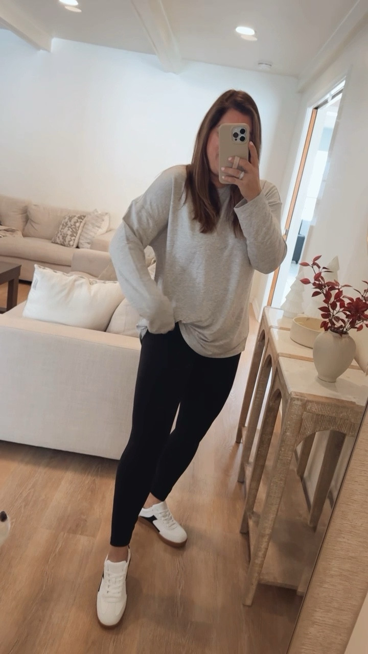 Travel Outfit Idea!! Loving these cute new sneakers and cozy tunic tee! Perfect travel outfit! 

Walmart Fashion! 

#LTKover40 #LTKVideo #LTKtravel