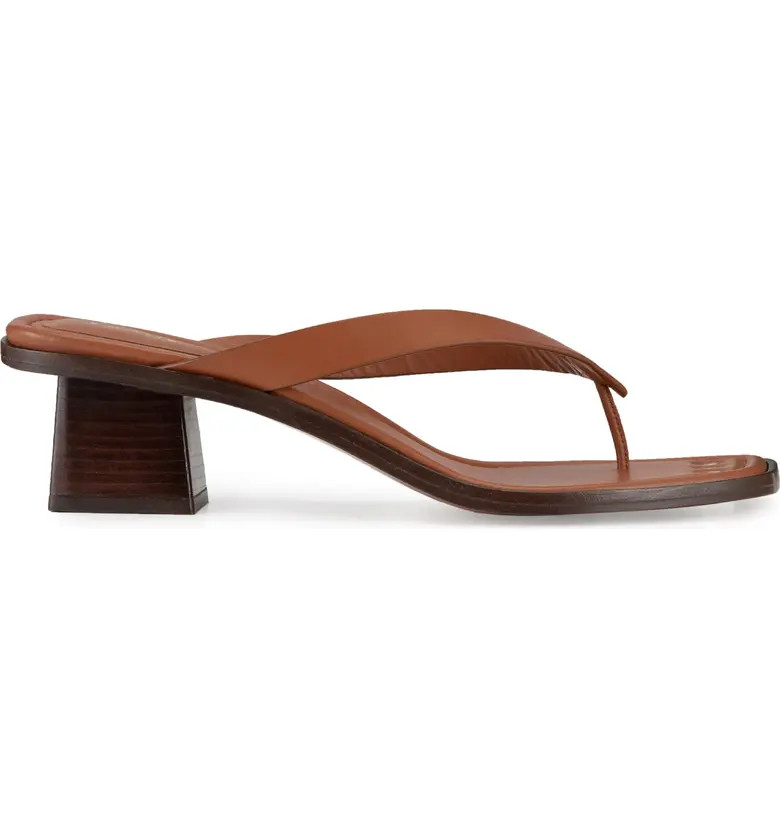 Le Carbon Leather Sandal | Nordstrom