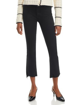 The Insider High Rise Crop Step Fray Bootcut Jeans | Bloomingdale's (US)