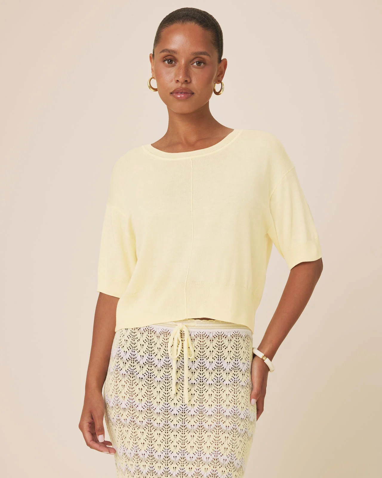 Erica Short Sleeve Sweater | Splendid