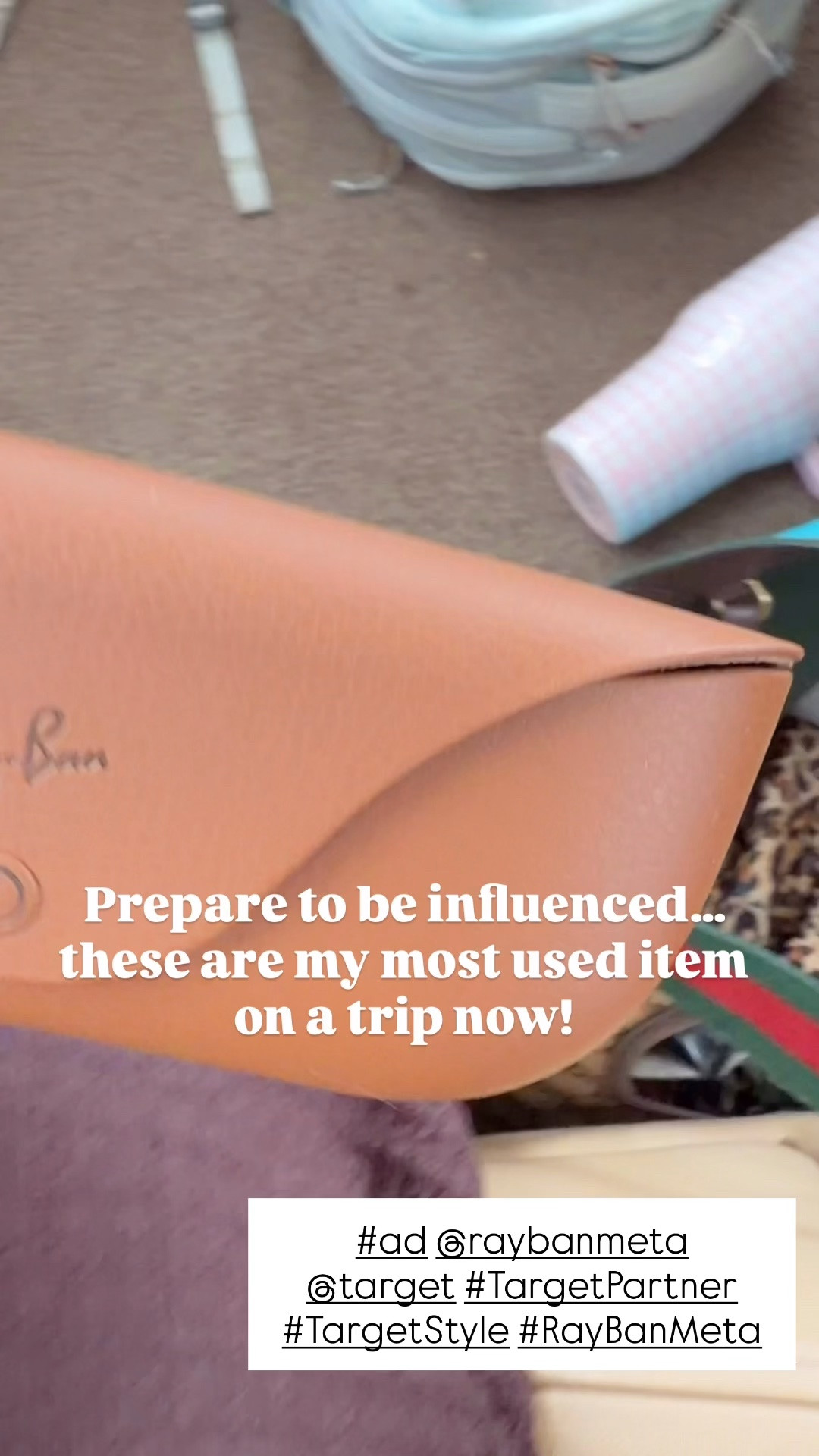 #Ad Pack with me for a little weekend getaway! I won’t be traveling anywhere without the Ray-Ban Meta glasses these days because I am OBSESSED to say the least. They take pictures, transition from inside to outside perfectly AND I can take calls, zoom meetings, listen to music or watch my shows on the plane without anyone hearing! I cannot believe the amazing technology of these. Brett has a pair that we shared, but I finally caved and got myself some from @target and saved 5% with the Target Red Card. Comment for the link and let me know what you think! @raybanmeta #TargetPartner #TargetStyle #RayBanMeta

#LTKOver40 #LTKPetite