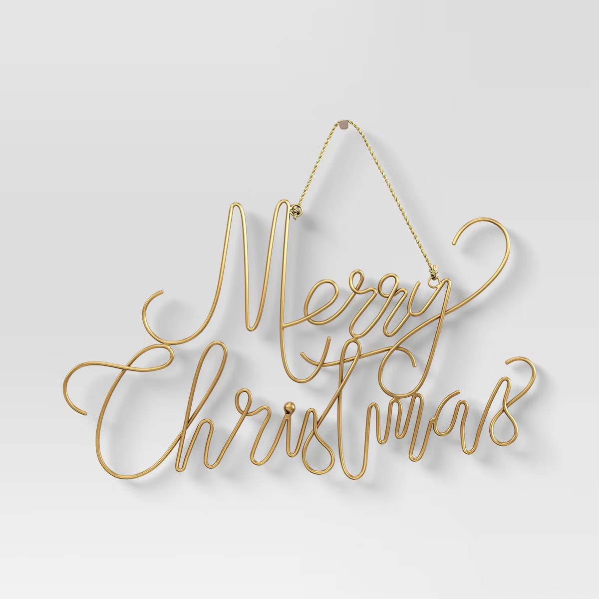 'Merry Christmas' Metal Wire Wall Décor - Wondershop™ | Target