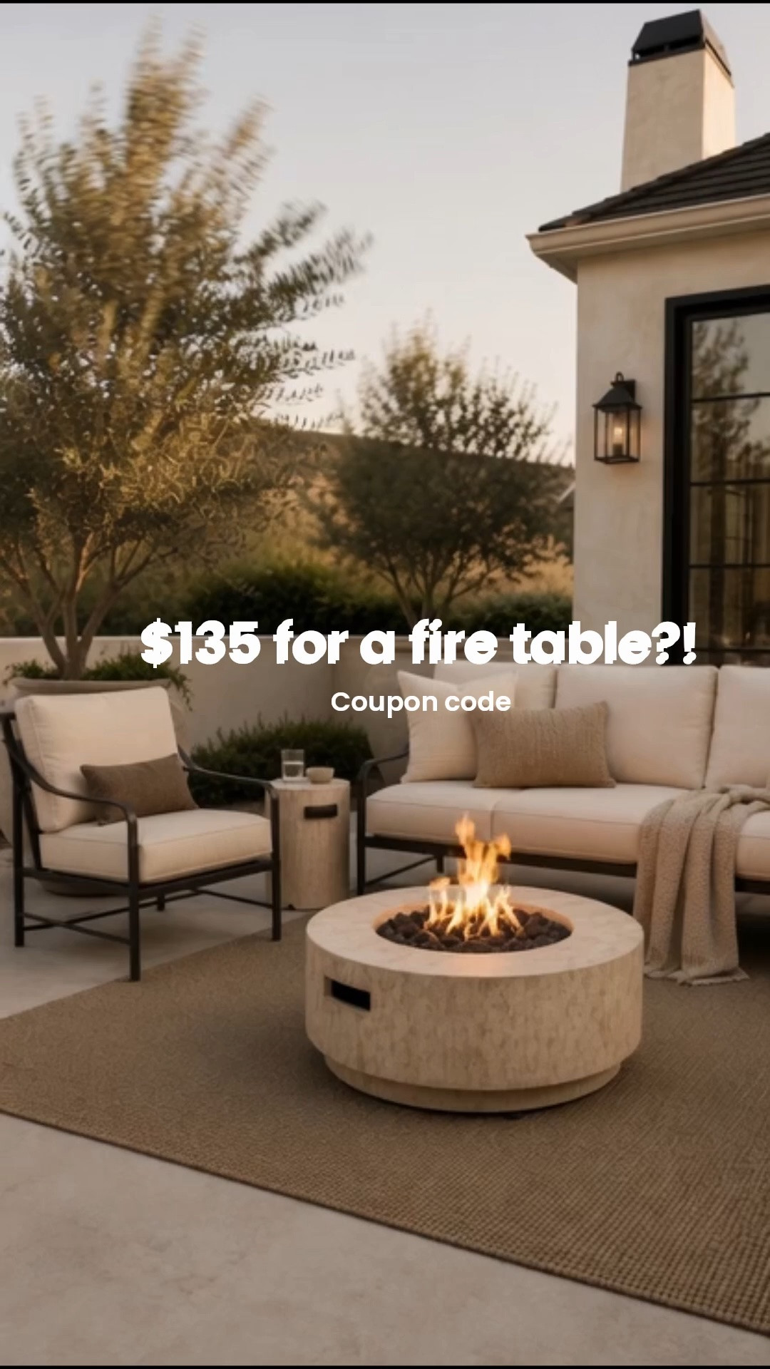 Use the coupon code. There’s so many different colors. Incredible price. I haven’t seen a fire table is cheap. Also, check the size for reference.

#LTKSaleAlert #LTKHome