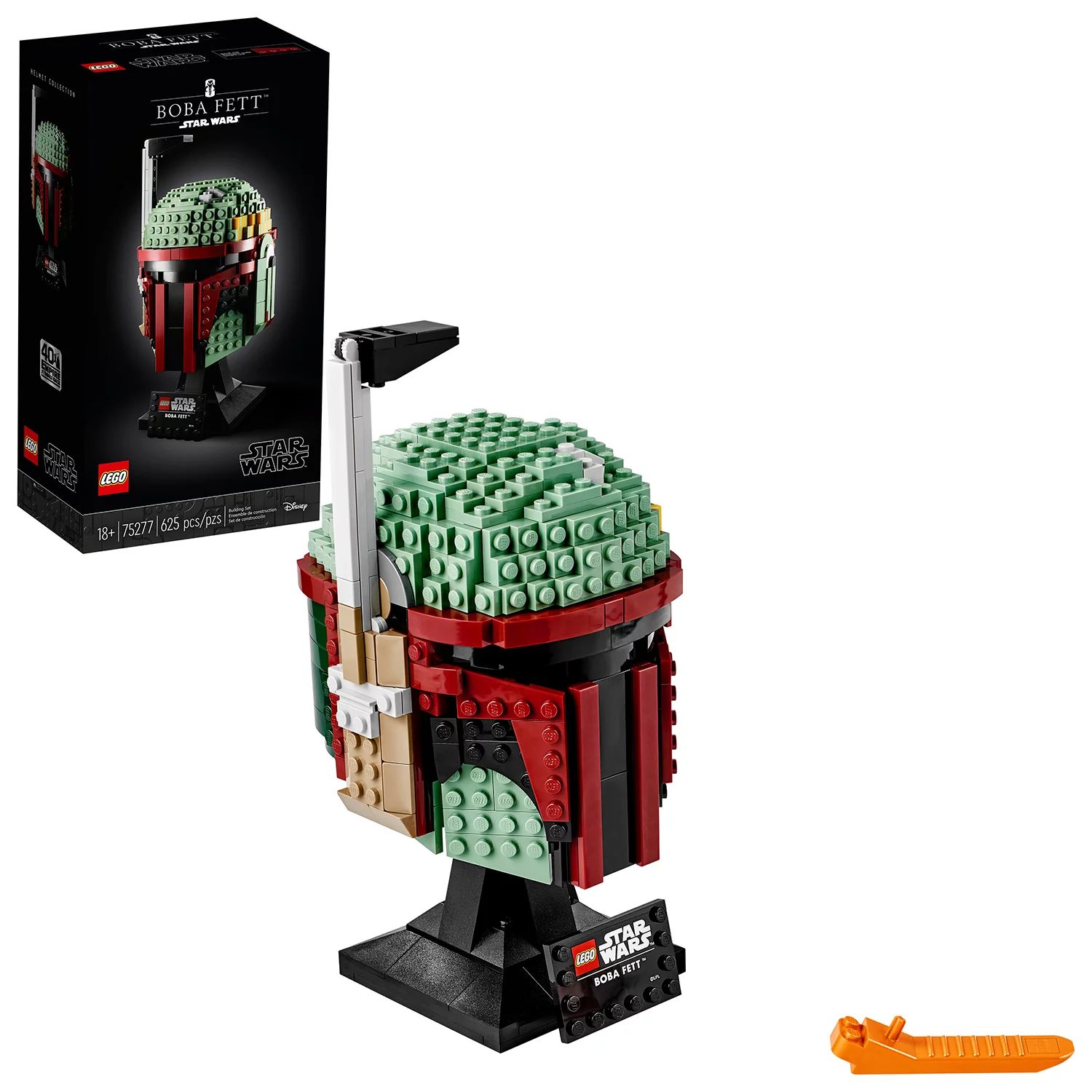 LEGO Star Wars Boba Fett Helmet 75277 Building Kit; Cool Collectible Star Wars Character Building... | Walmart (US)