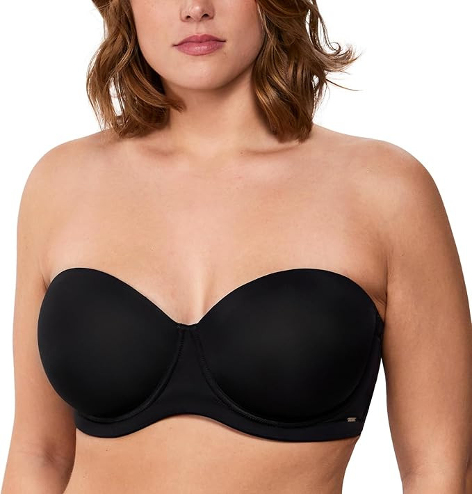 HSIA Strapless Bras for Large Bust Women Convertible Bra for Heavy Breast Strapless Bra Supportiv... | Amazon (US)