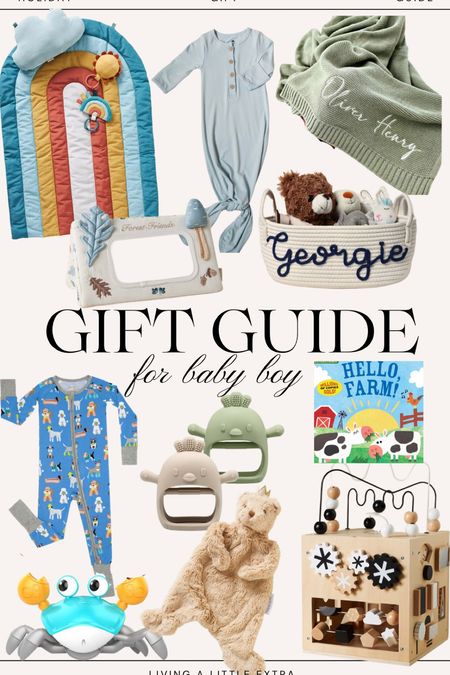 2023 Holiday Gift Guide: for baby boy 💙

Holiday gift guides // gift inspo // baby gifts // baby boy gift ideas // Amazon gifts 

#LTKGiftGuide #LTKHoliday #LTKbaby