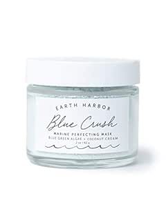 Earth Harbor | BLUE CRUSH Marine Perfecting Mask | Natural & Nontoxic | Organic Blue Green Algae,... | Amazon (US)