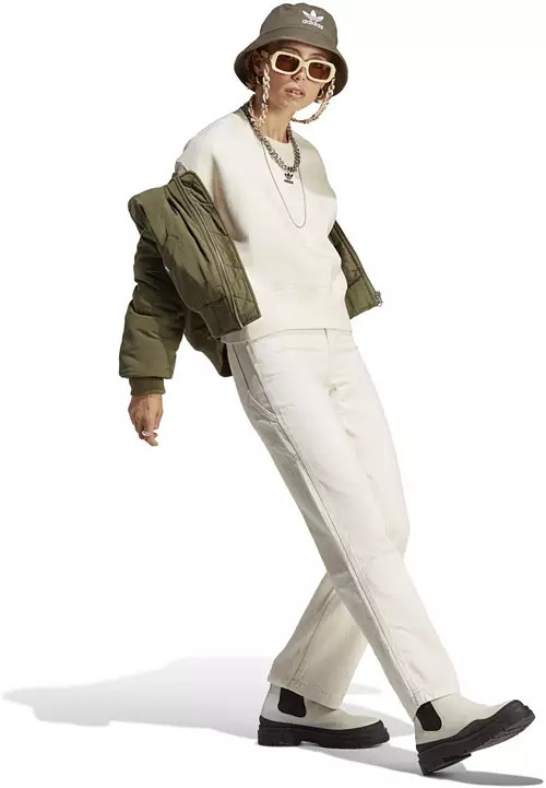 adidas Originals Women's Adicolor Essentials Fleece Crew Sweatshirt | Dick's Sporting Goods