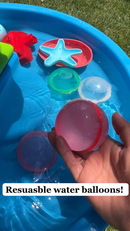 The hottest summer toy! #summertoys #waterballons #reusablewaterballons #waterfun #toddlertoys 

#LTKfamily #LTKsalealert #LTKunder50