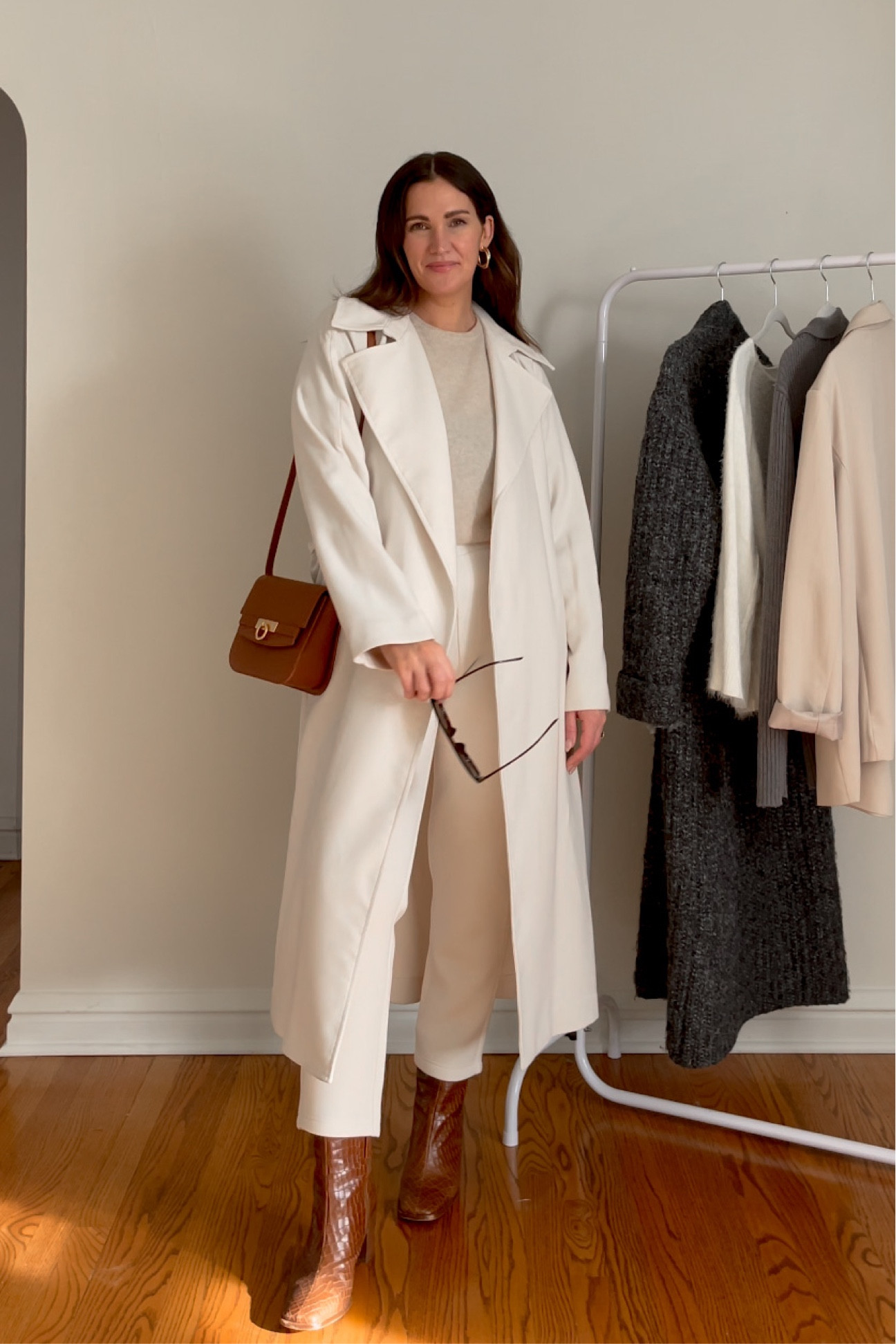 Winter Whites - Neutral Cream Beige Outfit 

#LTKSeasonal #LTKworkwear