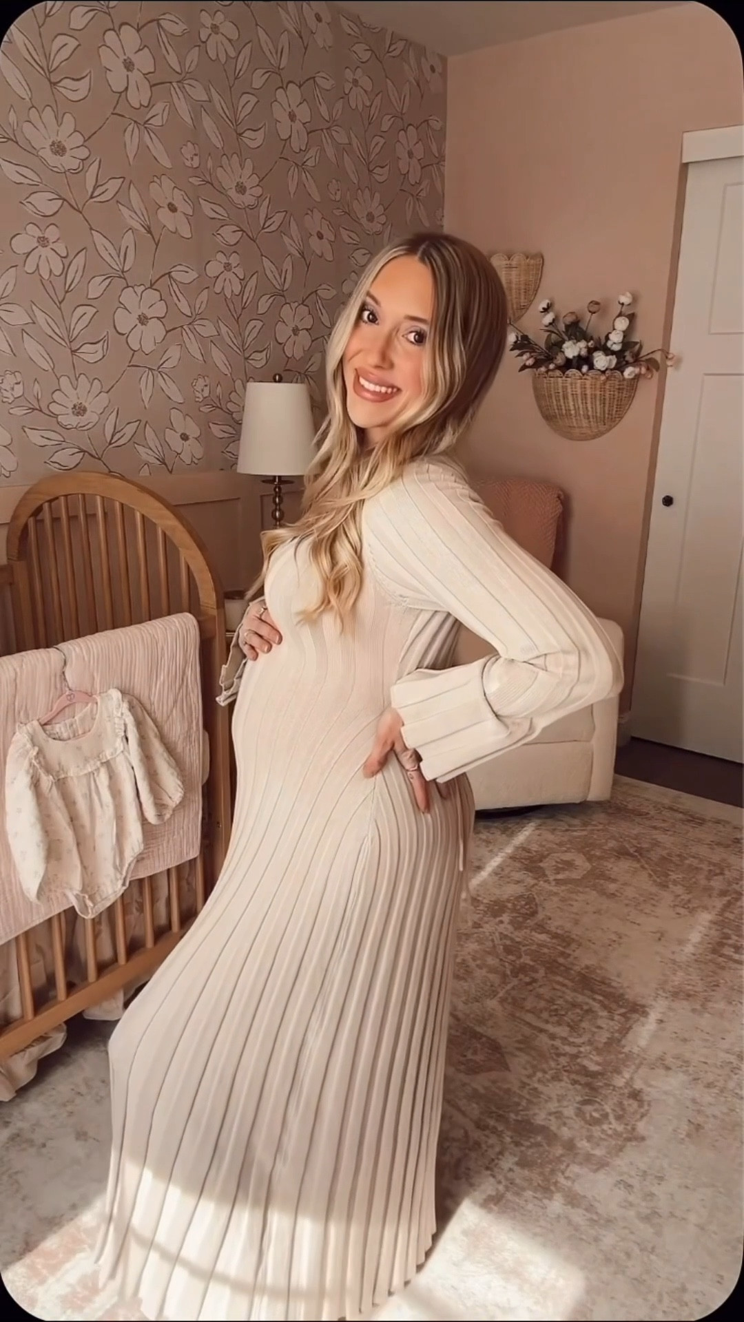🤍 PINK BLUSH MATERNITY TRY-ON (ALL-SEASON / TRANSITIONAL) 💘💕💗🌸 These all work pregnancy → postpartum & are easy to style year-round 🤍

Pink Blush maternity dress try-on 🤍
Sharing maxi, midi, and bodycon maternity dresses that work for baby showers, gender reveals, maternity photos, church outfits, weddings, brunch, date nights, and everyday pregnancy outfits — any season of life included ✨

These are the kind of dresses that grow with your bump and still look amazing postpartum. They’re stretchy, flattering, and transitional, so you can style them for spring, summer, fall, and even winter with layers.

I love the soft pink tones, feminine silhouettes, and girl-bump vibes — perfect if you want maternity clothes that still feel stylish and not comfortable.

All dresses are from Pink Blush maternity and range from $30–$70 🤍
Linking my favorites with fit + sizing notes.
size small in everything ✨🍒
Soft Pink • Feminine • Romantic • Effortlessly Chic
Bump-Hugging • Flowy • Stretchy • Lightweight
Year-Round Wear • Layer-Friendly • Transitional Pieces
Postpartum-Approved • Nursing-Friendly Options
#pinkblushmaternity — feminine maternity dresses
#maternitydress — maxi, midi & bodycon
#bumpstyle — soft pink & flattering fits
#babyshowerdress — girl bump vibes
#genderrevealdress — feminine & chic
#maternityphotos — romantic silhouettes
#churchoutfits — modest maternity style
#postpartumstyle — pregnancy to postpartum
#ltkmaternity — affordable maternity finds
#bumpfriendly — stretchy & comfortable



#LTKootd #LTKBump #LTKmomlife