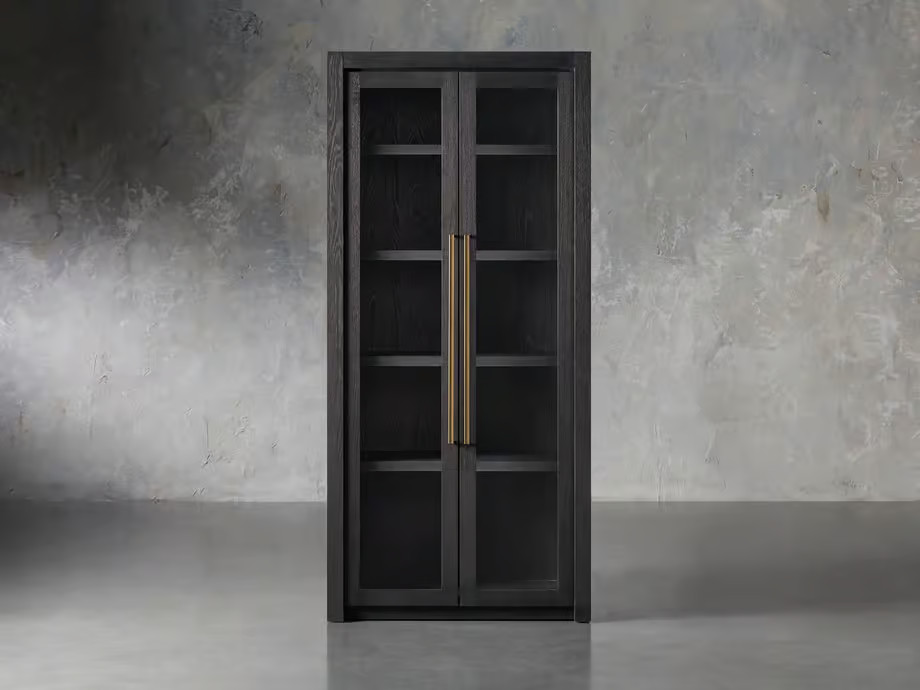 Hattie Glass Cabinet | Arhaus