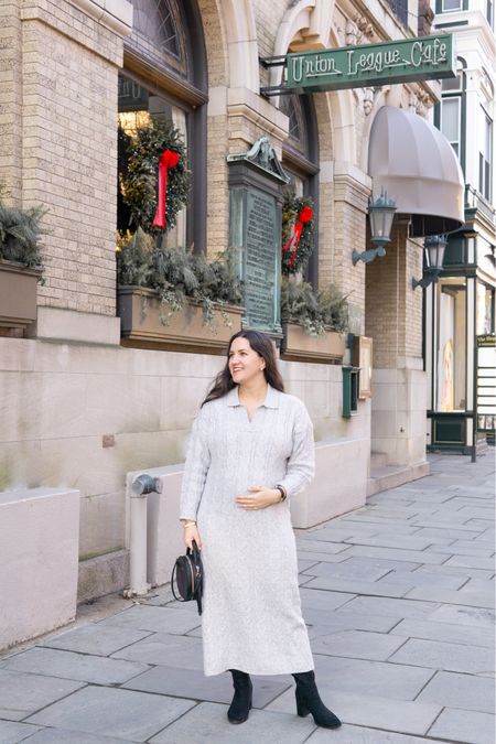 Let’s check into the Omni New Haven 🛎️

It was a gorgeous weekend to explore Yale’s campus and have a wonderful date night in the Elm City. 

Absolutely LOVED this gray sweater dress, paired with black boots, and a swipe of red Chanel lipstick. The outfit was perfectly comfortable for even being 7 months pregnant. 





#LTKstyletip #LTKmidsize #LTKbump