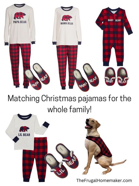 Make special family memories this Christmas with matching family Christmas pajamas for the whole family. #walmartpartner #walmartfashion 

#LTKfamily #LTKSeasonal #LTKHoliday