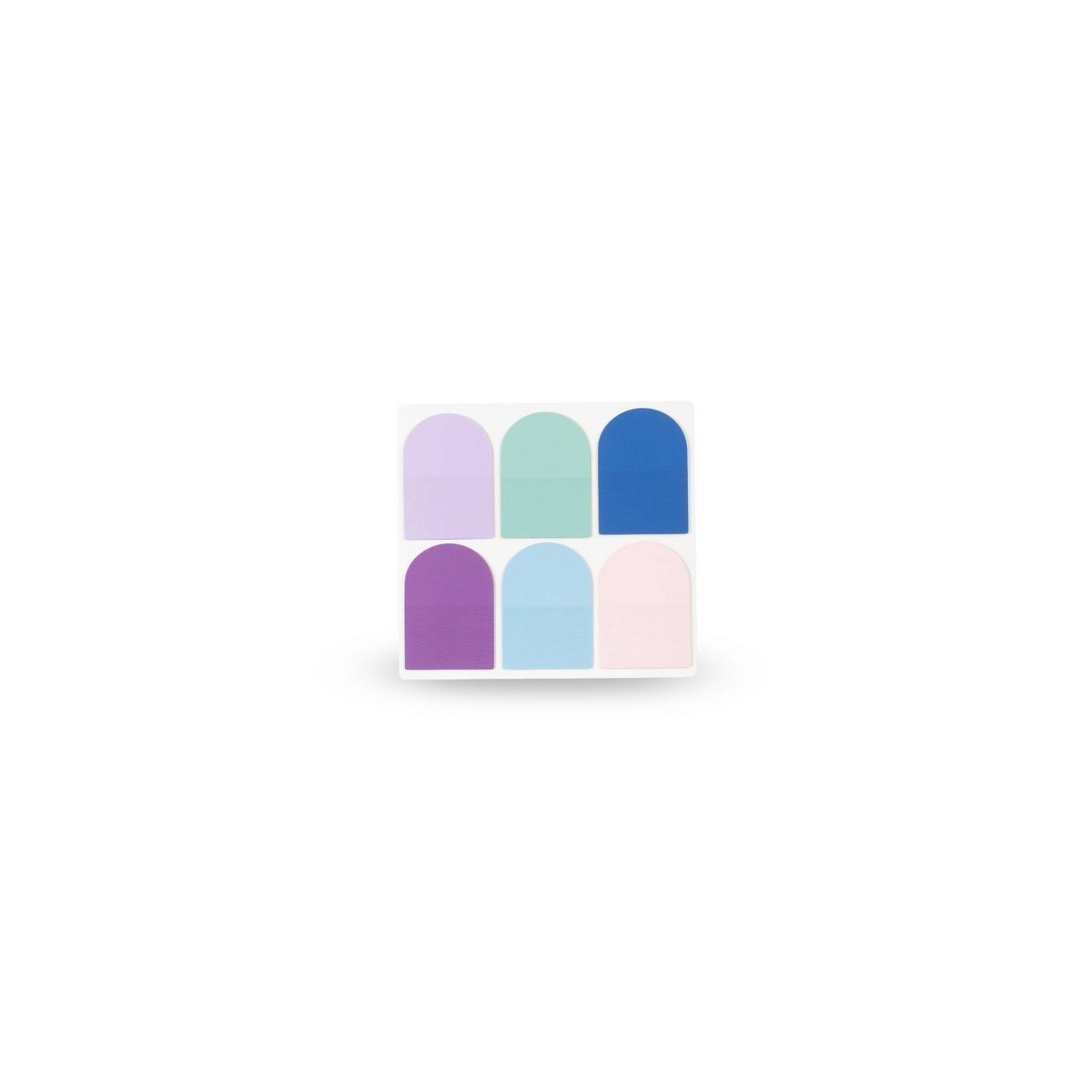 6pk Transparent Sticky Notes Arched - Bullseye's Playground\u2122 | Target