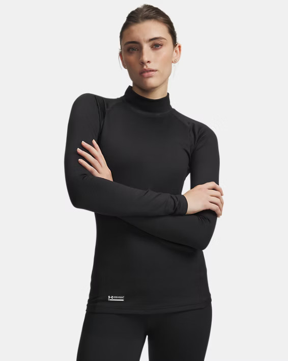 Women's UA Tactical ColdGear® Infrared Base Mock | Under Armour (US)