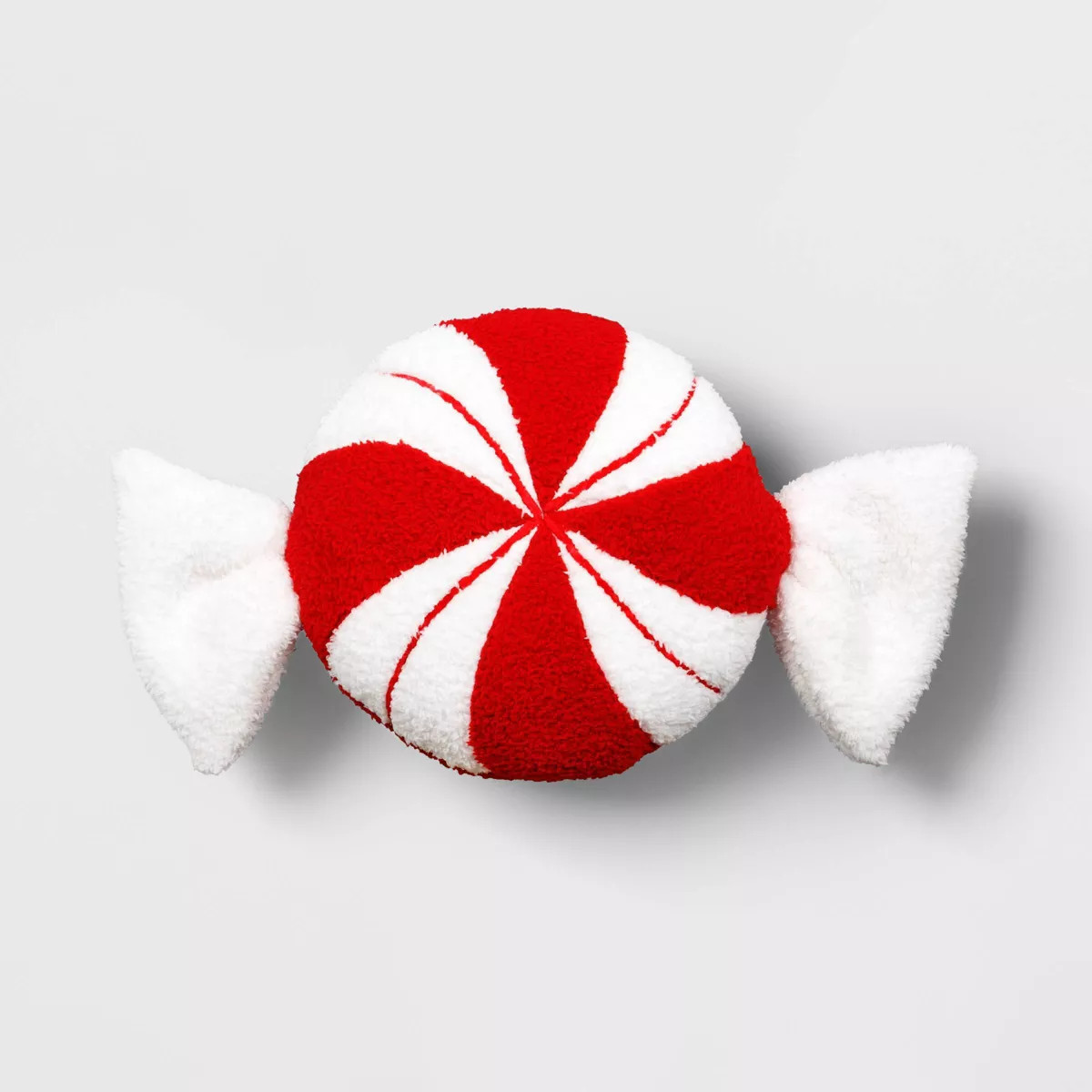 Shaped Peppermint Novelty Christmas Throw Pillow - Wondershop™ | Target