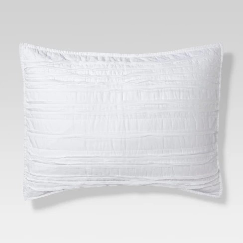 Raw Edge Quilted Sham - Threshold™ | Target