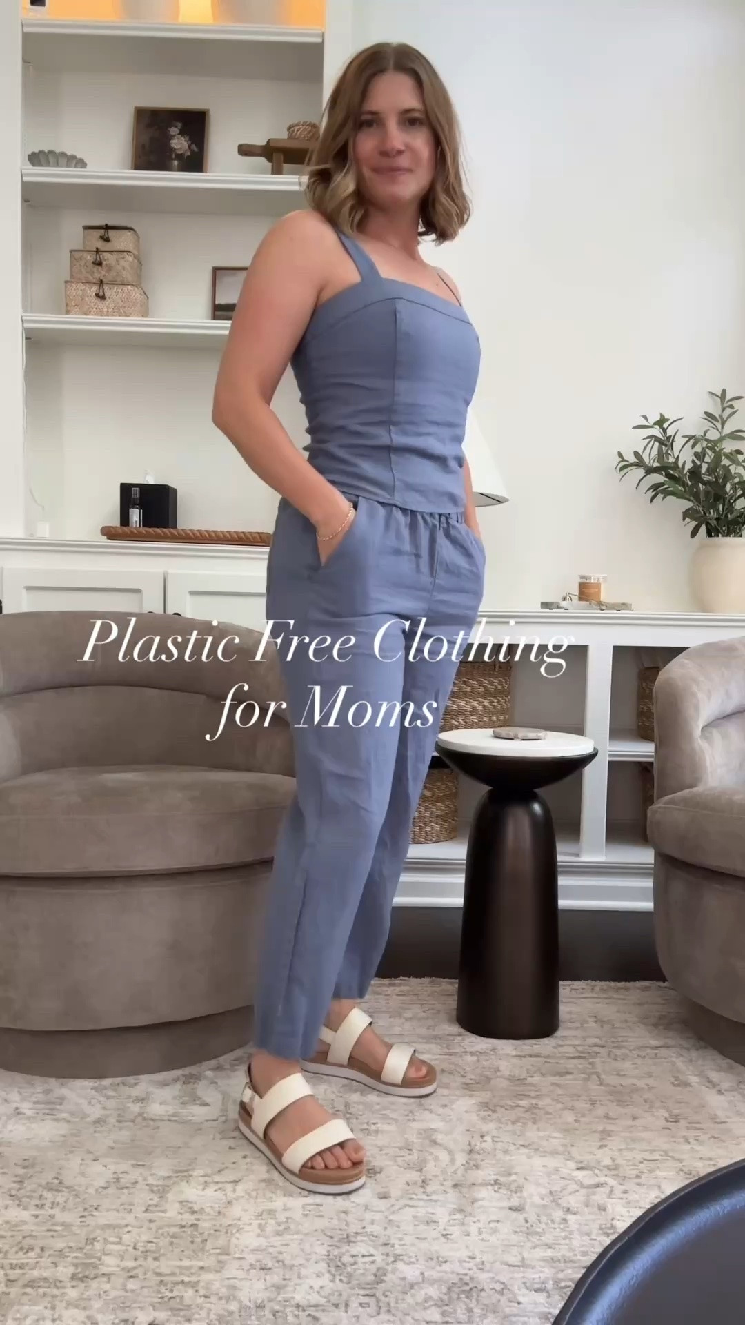 Transitioning into fall, but make it plastic-free 🍂✨

Most transitional fall clothes are packed with sneaky synthetics like polyester, nylon, and acrylic—which means microplastics and trapped heat. Sticking to pure linen, organic cotton, and natural fibers keeps your skin happy, your wardrobe breathable, and your footprint a little lighter.

Which of these two options is more your vibe for everyday mom life?

Tap the link in my bio or check my LTK to shop these exact non-toxic pieces! 
 
#PlasticFreeClothing #NonToxicLiving @onequince #FallTransitionOutfit #MomStyle
@Quince

#LTKootd #LTKmomlife #LTKPetite