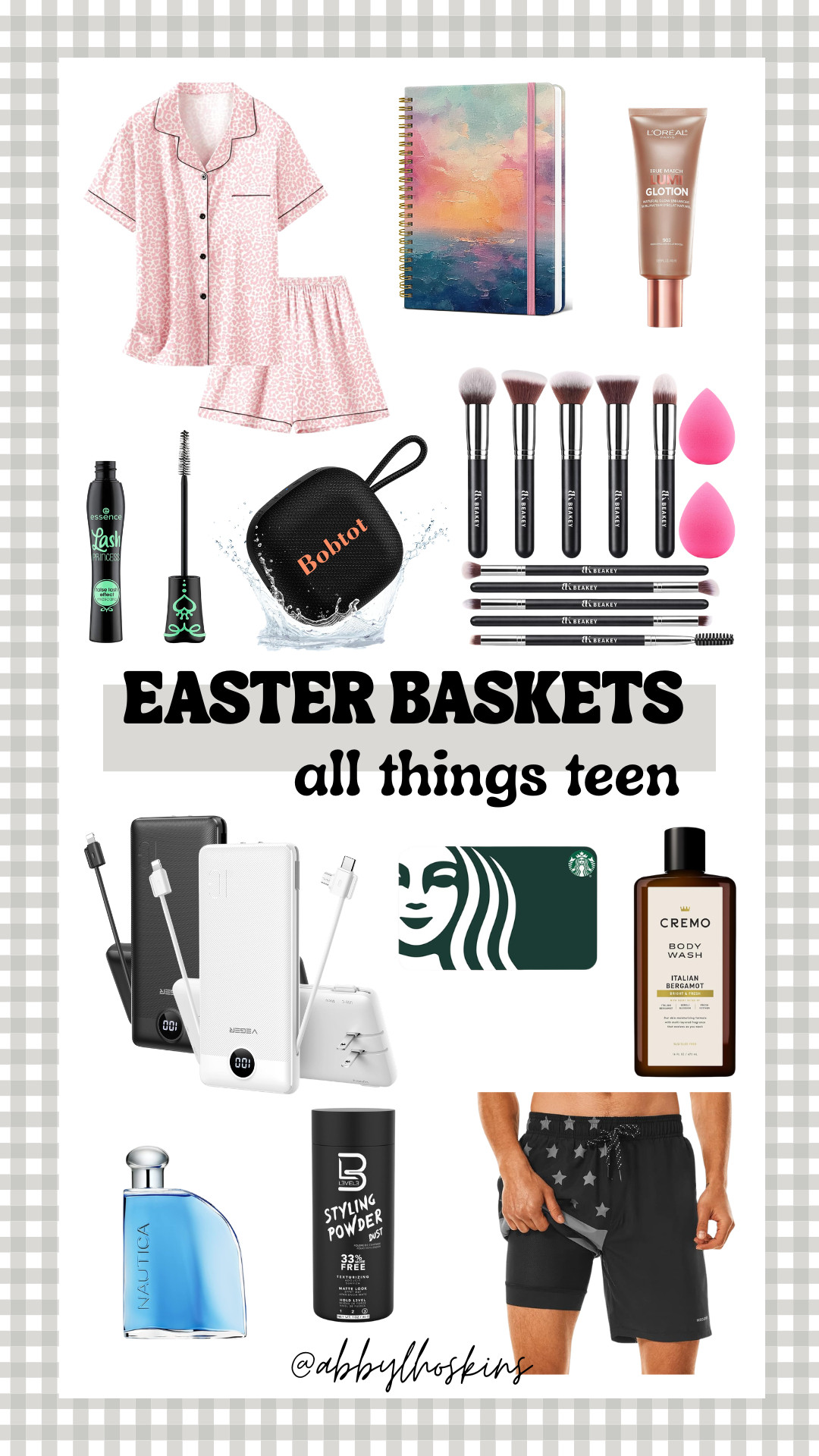 Found all the things for teens and their Easter baskets!

@amazon #ltkteens #ltkfinds #ltkeaster #easterbasket ideas #teen #boardshorts #bathingsuit #mascara #makeupbrushes #portablecharger 

 #LTKSeasonal #LTKKids