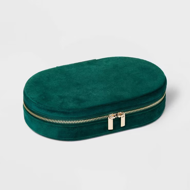 Oval Zippered Jewelry Organizer - A New Day™ | Target