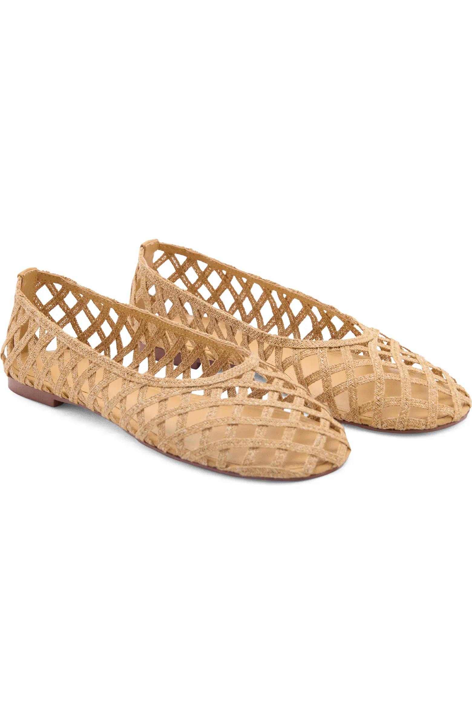 Open Weave Ballet Flat (Women) | Nordstrom