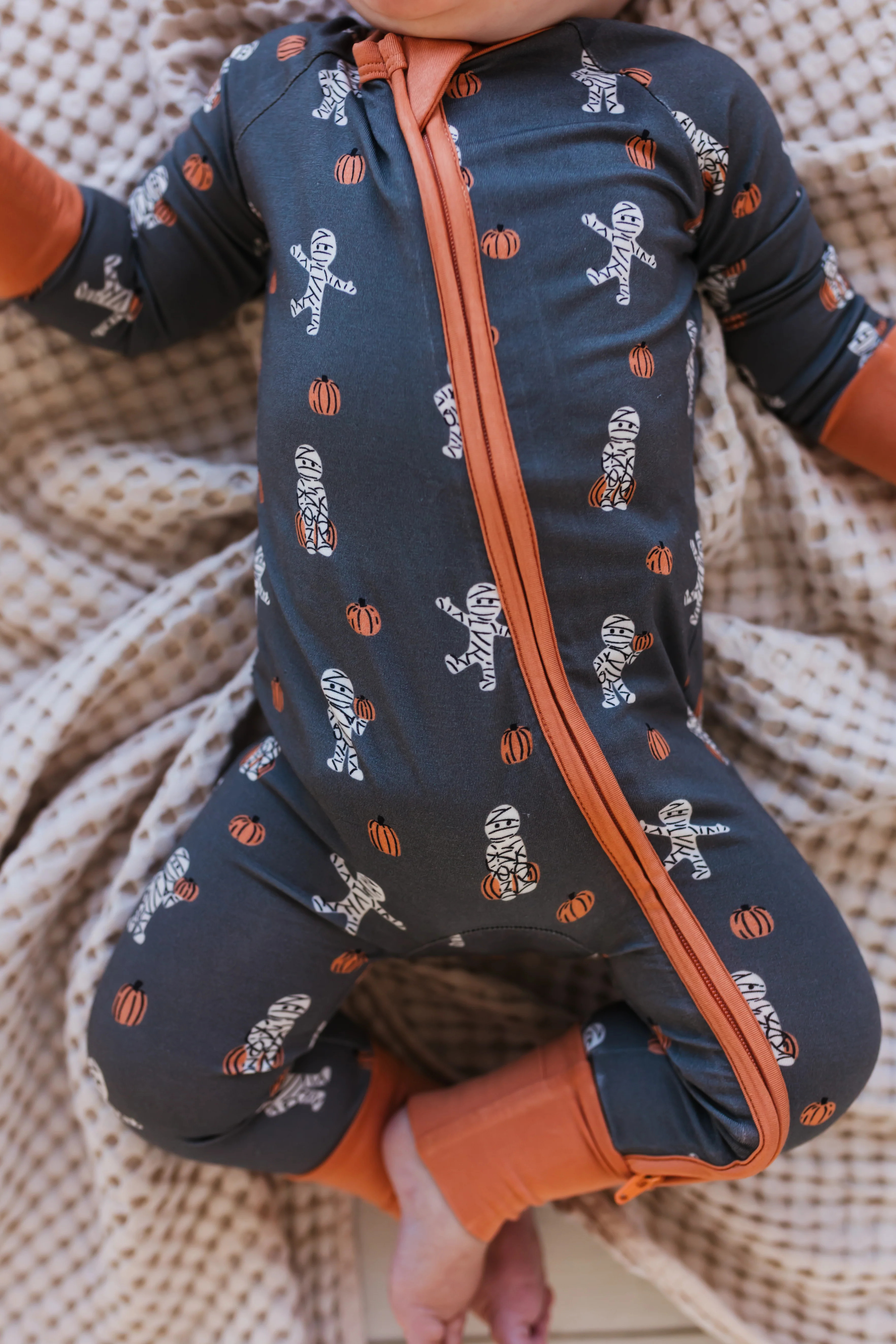 Mummy Zipper Romper | In My Jammers