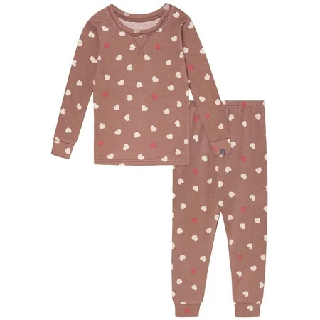 Modern Moments by Gerber Toddler Valentine´s Day Pajama Set, 2-Piece, Sizes 12M-5T | Walmart (US)