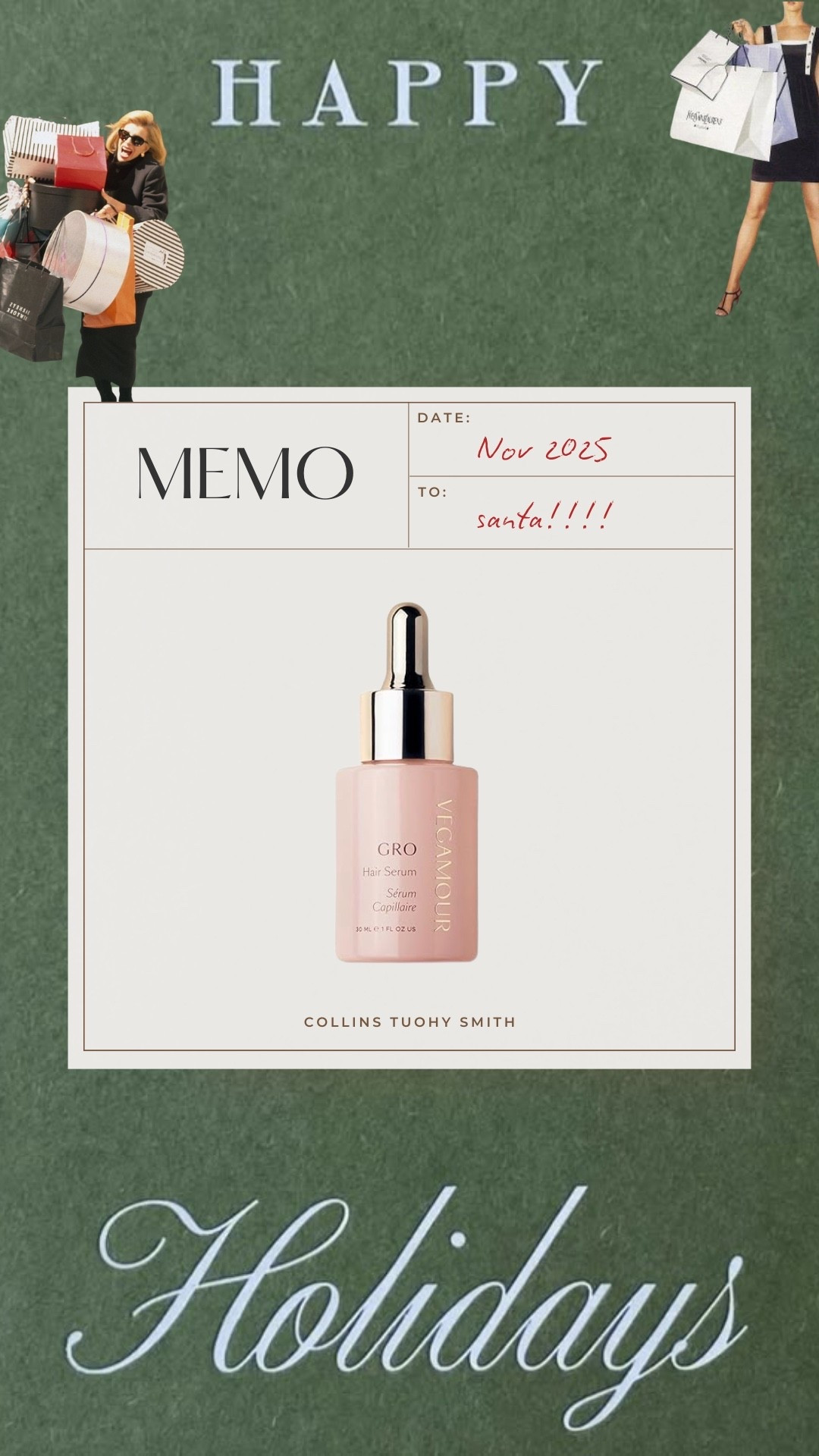 Vegamour hair serum on sale for Black Friday! 

#LTKGiftGuide #LTKHoliday #LTKCyberWeek