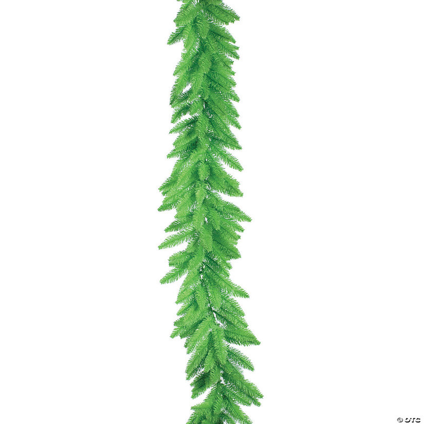 Vickerman 9' x 14" Lime Fir Artificial Christmas Garland, Unlit | Oriental Trading Company