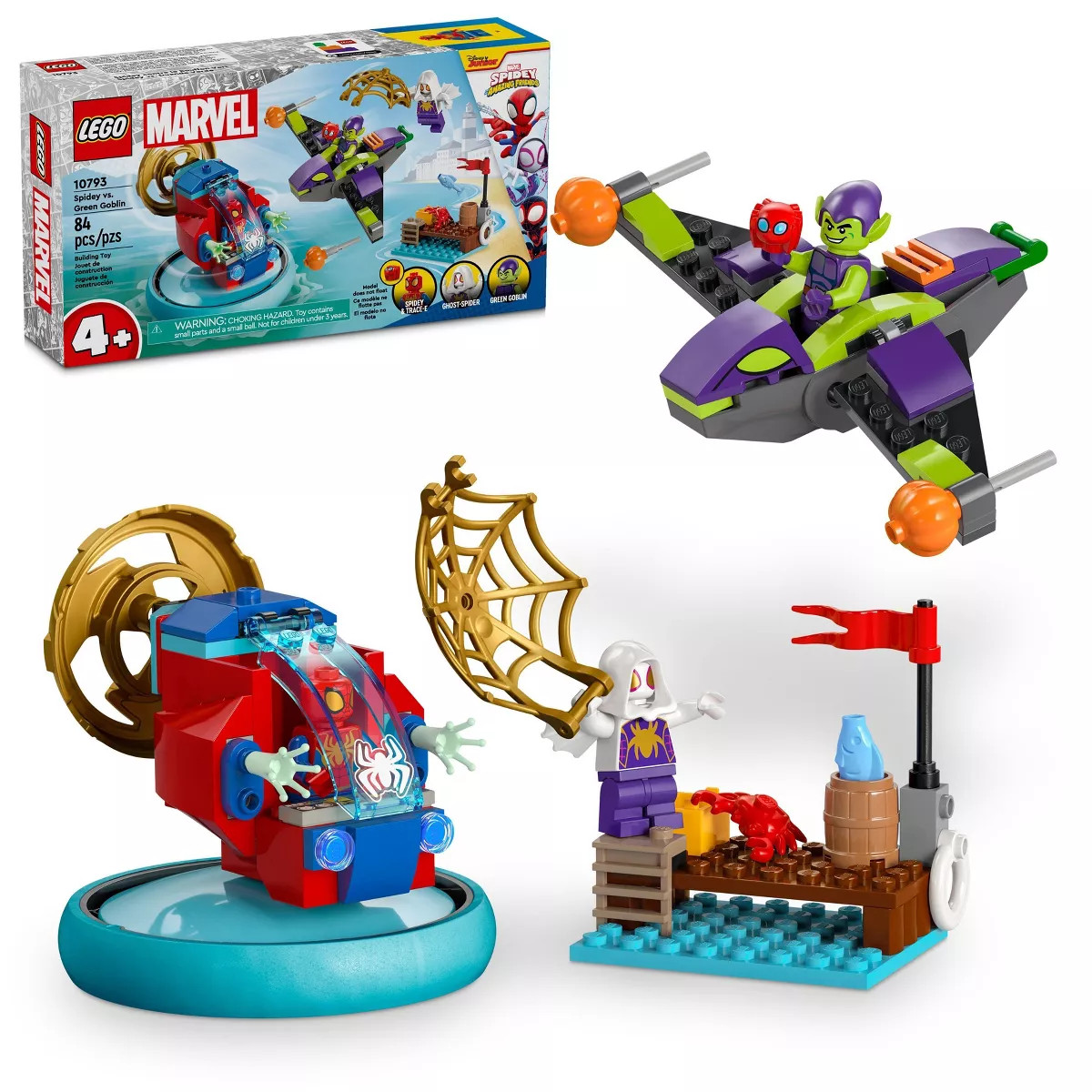 LEGO Marvel Spidey vs. Green Goblin Super Hero Toy 10793 | Target