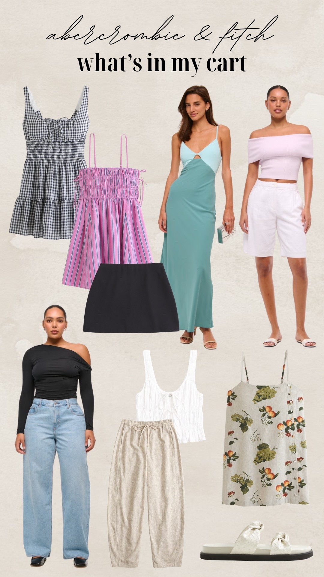 Abercrombie Dresses // Abercrombie Denim // Summer Fashion // Summer Sandals 

#LTKStyleTip #LTKShoeCrush #LTKSeasonal